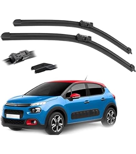Anteriore Posteriore Spazzole Tergicristallo Spazzole Cutter Accessori 2017 2018 2019 2020 Per Citroen C3 Aircross 26 +16 + 7.5 Set Spazzole Tergicristallo