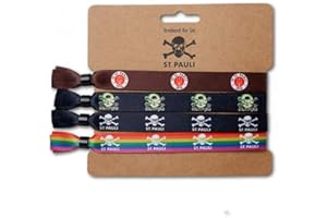‎FC ST. PAULI FC St. Pauli - Totenkopf, Armband 4er Set