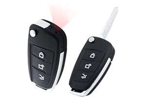 LAING-H Caméra Espion Voiture Porte Clés - HD Mini DV Micro Caché Cam enregistreur DVR Vidéo détection de Mouvement et Infrarouge Vision Nocturne 1080P Pouce DV Portable @ DLaingrs (820-S)