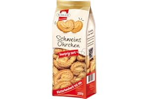 Schulte - Pâte feuilletée (Schweinsöhrchen) | Poids Total 250 grams