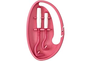Tick Twister® ClipBox de 2 Tire-tiques - Permet de Retirer Les tiques sur Les Chiens, Chats, Chevaux et l’Homme – Original - Fabriqué en France (Rose)