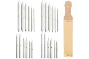 FOEEORT 25 PCS Blending Stumps, Blending Stumps for Artists, Blending Stumps and Set, Art Blending Pencils Tools Includes, Student Sketch Drawing Tools, Drawing Supplies