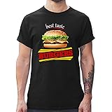 Shirtracer Karneval Fasching Popcorn King Weiss Tshirt Herren Und Manner T Shirts Shirtracer Amazon De Bekleidung