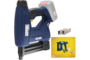 Rapid, Bezprzewodowy Zszywacz Rapid BTX606, Akumulator 18 V, Zszywki Nr 606/Sztyfty 18Ga Nr 8, Wskaźniki LED, do Miękkiego i Twardego Drewna, Bez Baterii (5001505)