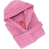 Gabel Accappatoio Adulto, 100% Cotone, Fuxia, Taglia M