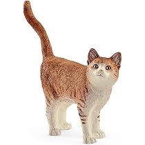 SCHLEICH Farm World Abessinierkatze – Detailgetreue Spielfigur, 6 X 2 X 5 Cm