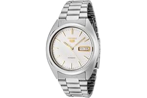 Seiko Orologio Analogico Automatico Uomo con Cinturino in Acciaio Inox SNXG47K1