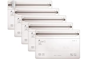 Noaks Torby Wodoodporne, Przezroczysty, 0,3 l, 18,5 x 8 cm