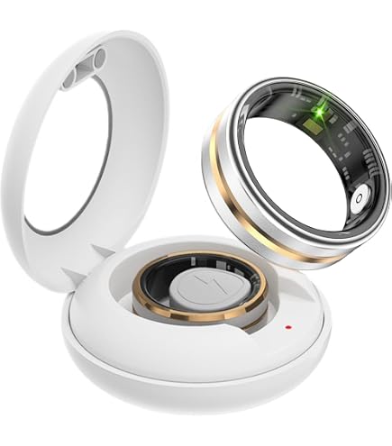 Smart Ring Fitness Tracker – Schrittzähler, Schlafanalyse, Pulsmesser, SpO2, Benachrichtigungen, Für IOS/Android