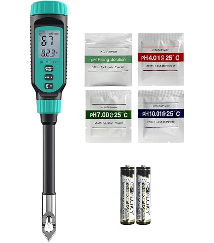 TOPINCN Bodentest Lösungskit, Boden PH Stickstoff  Produktbild-Vorschau 3