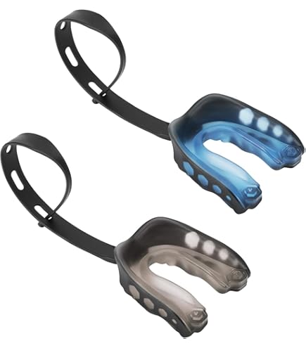 Protège-dents Shock Doctor Sport Max Airflow – Taille Unique – Bleu – Neuf