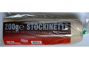 Martin Cox Stockinette 100% Pure Grade A Super Soft Cotton Polish Mutton Cloth Muslin, (200g)