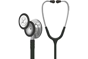 3M Littmann Classic III Stethoskop zur Überwachung, 5620, schwarzer Schlauch, 69 cm