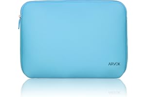 Arvok 11 11,6 12 Pulgadas Funda Protectora para Portátiles/Impermeable Ordenador Portátil Caso/Neopreno del Portátil Bolsa para Acer/ASUS/DELL/Fujitsu/Lenovo/HP/Samsung/Sony (Bebe Azul)