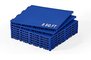 VEVOR Dryland Płytki do hokeja, mata podłogowa, 30 x 30 cm, zazębiająca się wszechstronna powierzchnia treningowa, płytki do tańca, sprzęt treningowy hokeja, deska do strzelania