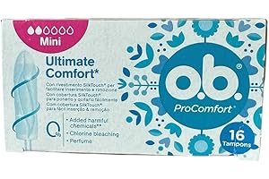 O.B. PRO COMFORT O.b. SilkTouch Pro Comfort Tampon Mini 16 Piezas X 3 Cajas
