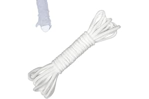 ORIMERC 15 feet 4mm autoirrigazione cavo di stoppino capillare vacanza pianta sitter fai da te assorbimento idroponico vaso fioriera autoirrigazione dispositivo automatico sistema di acqua corda