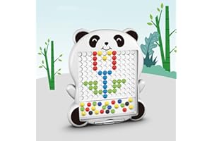 BAYUYI Planche À Dessin Magnétique pour Enfants, Magique Planche à Dessin magnétique, Tableaux À Dessin pour Enfants avec Billes Magnétiques Et Stylo, Jouet Éducatif Préscolaire Montessori