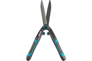 Gardena häcksax PrecisionCut: Ergonomisk trädgårdssax för exakt formklippning, 18 cm, speciell Z-form, stötdämpare (12302-20)