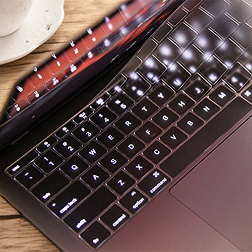 Colel Premium Ultra Dünn Transparent Tastatur Schutzfolie Cover Haut für Macbook Pro 15 Inch A1707 Touch Bar (EU/UK-Layout) - 7
