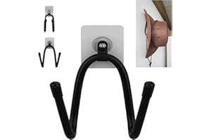 PMSANZAY Cowboy Hat Rack , Hat Holder , Hat Organizer, Hat Wall Mount display , Hat bracket Hook, Hat Hangers, - No drilling, No installation tool required , Stick-On, Strong Self-adhesive（hold up to 15 Lb.）