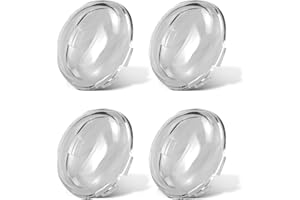 FLYINGWING 4 pezzi (bianco) per lenti lampeggianti compatibili con Harley Touring Softail Dyna Sportster Street Glide Road King Electra Glide 1997-2024