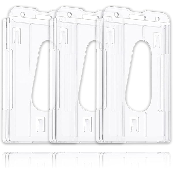 6 Étuis Protection Cartes Transparents - 9x6 Cm - Imperméables Antipoussière - Pour Carte Bancaire, ID...