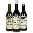 Newtrition Plus Redefining Nutrition Sugar Free Premium Flavoured Jeera Masala, Lemon Pudina & Kalakhatta Mixers Syrub, (500 ml Pack of 3)