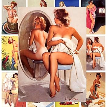 Wall Calendar 2017 [12pages 20x30cm] Pinup Sexy Girl Elvgren Vintage Pin Up