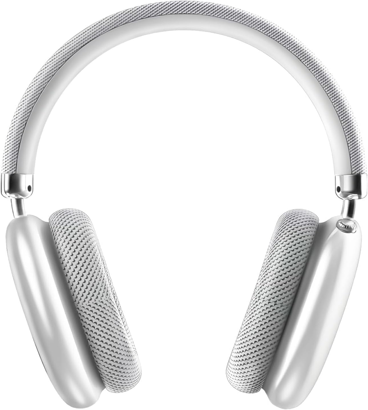 Lvansh P9 Wireless, Bluetooth 5.1 Over Ear Stereo, Ergonomic Adjustable Design, 24 Hours Battery Life, Hi-Fi Sound, Wireless Headset for Music & Calls Bluetooth Headset with Mic (White)