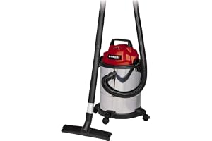 Einhell våt- och torrdammsugare TC-VC 1815 S (1 250 W, 15 liter rostfri behållare, 36 mm slangsystem, tillbehörshållare, sugm