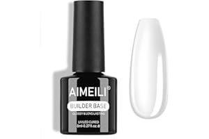 ‎AIMEILI AIMEILI Builder Gel In a Bottle, Aufbaugel für Gelnägel Klar Quick Building Nail Gel Unterlack Nail Strengthener Nagelverlängerung Nagelreparatur 8ml