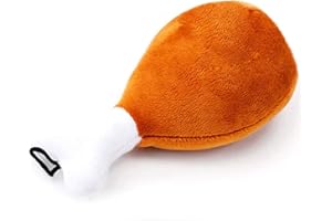 GIVBRO 1 x giocattolo per cani e gatti peluche soffice coscia di pollo