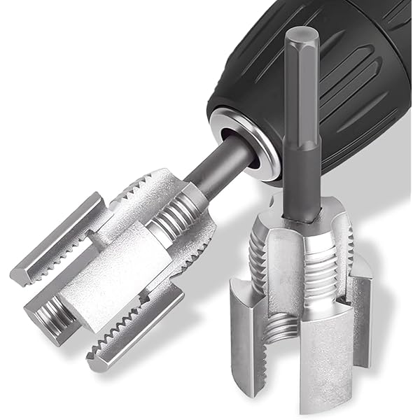 NestNook 6 stuks NPT Die Thread Maker Tool Kit voor PVC Pijp (1/2, 3/4, & 1 maten