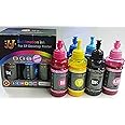 .J.J. 100ml X 6 Color Dye Sublimation Ink Refill
