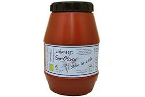 ‎DIRECT&FRIENDLY direct&friendly Bio Oliven schwarz ohne Stein in Lake Kalamata (1,8 kg Kanister)