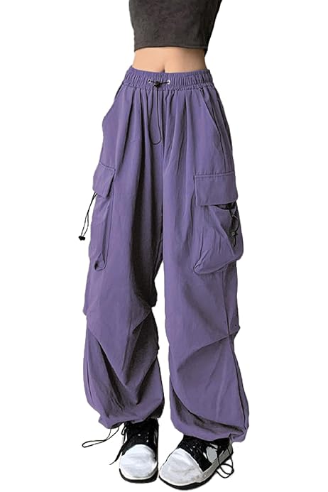 DINGJIUYAN Tomboy Clothes,Baggy Cargo Pants for Women,Cargo Pants y2k,Baggy  Pants,Baggy Pants Women,y2k Pants,y2k Cargo Pants,Baggy Pants for Women,Baggy  Pants y2k,Tomboy Clothes for Women Yellow XL : Amazon.ae: Fashion