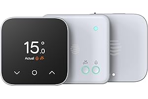 Hive Thermostat Mini For Heating Control & Hot Water (Self Install), With Hive Nano 3 Hub (OpenTherm), White, A Conventional Boiler is Required