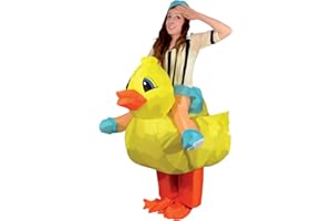 ORIGINAL CUP AirSuit® Costume gonfiabile da papera | Costume gonfiabile bizzarro | Qualità Premium | Taglia adulto 160 a 190cm| Poliestere | Confortevole | Resistente | Sistema di gonfiaggio incluso | OriginalCup®