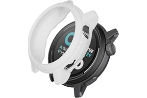 kwmobile Etui kompatybilne z COROS PACE 3, silikonowe etui na ekran do smartwatcha, ochrona smartwatcha, biała