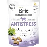 Brit Care Functional Snack, Zihinsel Sağlığı Desteklemek İ&ccedil;in, Tahılsız, Karides Ve Kendirli, Fonksiyonel Yetişkin K&ouml;pek &Ouml;d&uuml;l