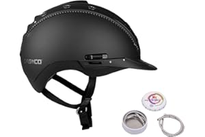 Casco MISTRALL-2 Casco Riding Helmet Black + MyStyle Interchangeable Strips