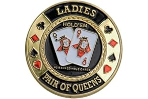 REDTOOTH POKER Poker Card Guards | Ladies Card Guard (Single)