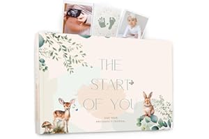 KIDPRODUCTS ALL YOUR CHILD NEEDS Pregnancy Journal & Planner | Gift for Expecting Mums | Memory Book to Capture Every Milestone | Month-by-Month Scrapbook & Photo Album for baby Boys and Girls | Includes Calendar & Checklist