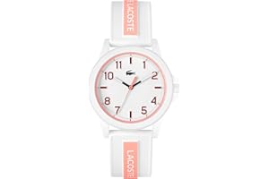 Lacoste Montre Enfant Rider Analogique – Mouvement Quartz, Étanche, Bracelet Silicone – Cadeau Mixte Garçon Fille