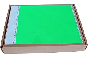 MPM MP - Tyvek Pulseras 1000 unidades para Eventos, Color Verde