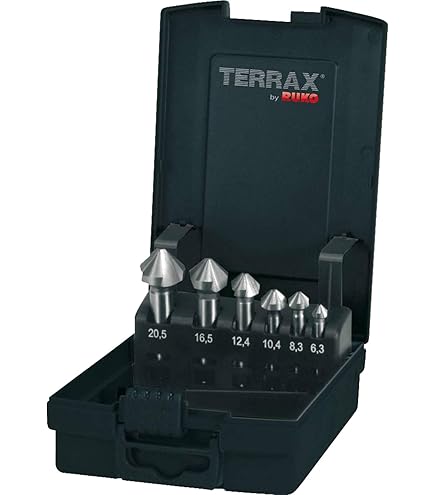RUKO 101056E HSSE-Co 5 Spiral Fluted Step Drill With Split Point, Size - View #13