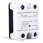 250V Solid State Relay, DD25 DD40 DC Control DC SSR Module, 3-32V DC Input 0-250V DC Output with Flame-retardant shell, for D