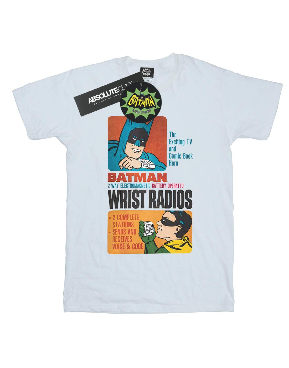 DC-Comics-Mdchen-Batman-TV-Series-Wrist-Radios-T-Shirt