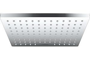 hansgrohe Vernis Shape Rociador de Ducha 230, 1 Tipo de Chorro, Ahorro de Agua, Cromo, 26094000